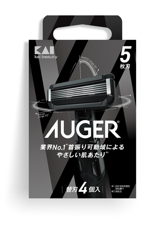AUGER navulmesjes, verpakking (het 8-pack is twee van deze doosjes)